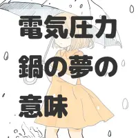 電気圧力鍋の夢のサムネイル画像