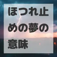 ほつれ止めの夢のサムネイル画像