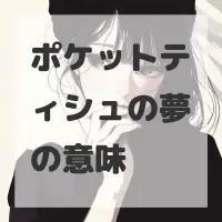 ポケットティシュの夢のサムネイル