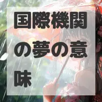国際機関の夢のサムネイル