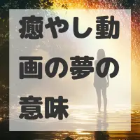 癒やし動画の夢のサムネイル