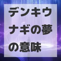 デンキウナギの夢のサムネイル画像