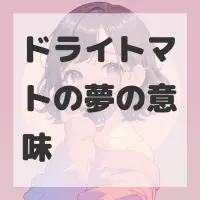 ドライトマトの夢のサムネイル