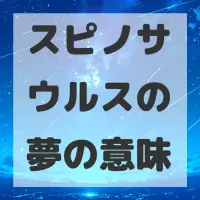 スピノサウルスの夢のサムネイル画像