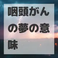 咽頭がんの夢のサムネイル