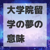 大学院留学の夢のサムネイル