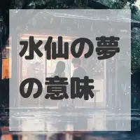 水仙の夢のサムネイル画像