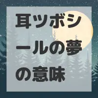 耳ツボシールの夢のサムネイル