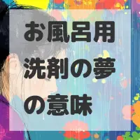 お風呂用洗剤の夢のサムネイル画像