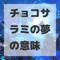 チョコサラミの夢のサムネイル
