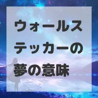 ウォールステッカーの夢のサムネイル画像