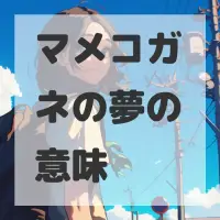 マメコガネの夢のサムネイル画像