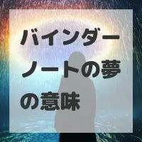バインダーノートの夢のサムネイル画像