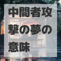中間者攻撃の夢のサムネイル