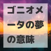 ゴニオメータの夢のサムネイル画像