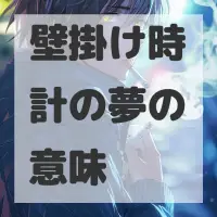壁掛け時計の夢のサムネイル画像