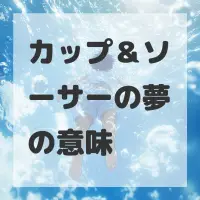 カップ＆ソーサーの夢のサムネイル画像