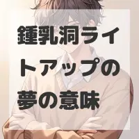 鍾乳洞ライトアップの夢のサムネイル画像