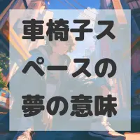 車椅子スペースの夢のサムネイル画像