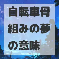 自転車骨組みの夢のサムネイル