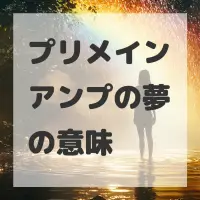 プリメインアンプの夢のサムネイル