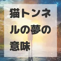猫トンネルの夢のサムネイル画像