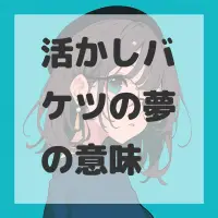 活かしバケツの夢のサムネイル画像