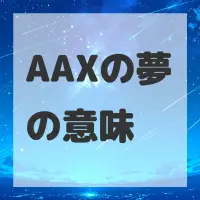 AAXの夢のサムネイル画像