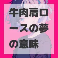 牛肉肩ロースの夢のサムネイル画像