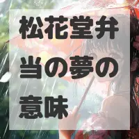 松花堂弁当の夢のサムネイル画像