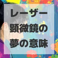 レーザー顕微鏡の夢のサムネイル画像