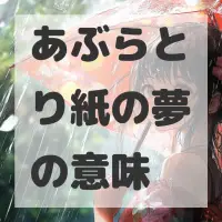 あぶらとり紙の夢のサムネイル画像