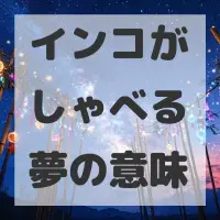 インコがしゃべる夢のサムネイル画像