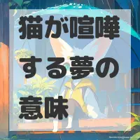 猫が喧嘩する夢のサムネイル画像