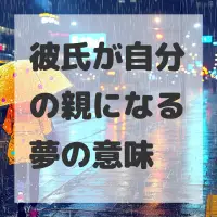 彼氏が自分の親になる夢のサムネイル画像