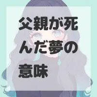 父親が死んだ夢のサムネイル画像