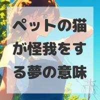 ペットの猫が怪我をする夢のサムネイル画像