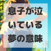 息子が泣いている夢のサムネイル画像