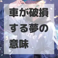 車が破損する夢のサムネイル画像