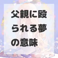 父親に殴られる夢のサムネイル画像