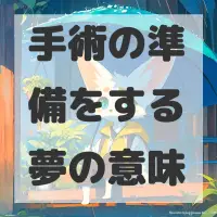 手術の準備をする夢のサムネイル画像