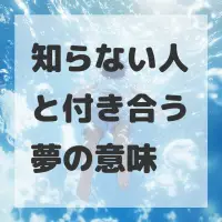 知らない人と付き合う夢のサムネイル画像