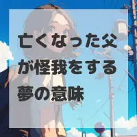 亡くなった父が怪我をする夢のサムネイル画像