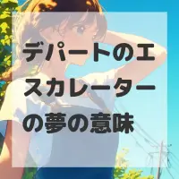 デパートのエスカレーターの夢のサムネイル画像