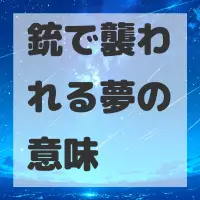 銃で襲われる夢のサムネイル画像
