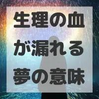 生理の血が漏れる夢のサムネイル画像