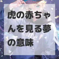 虎の赤ちゃんを見る夢のサムネイル画像