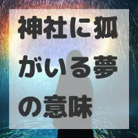 神社に狐がいる夢のサムネイル画像