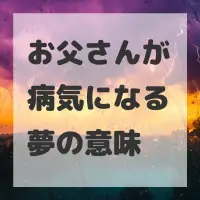 お父さんが病気になる夢のサムネイル画像