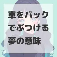 車をバックでぶつける夢のサムネイル画像